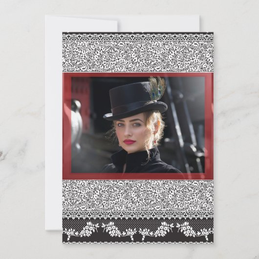 Edwardian Note Card Dankeskarte (Vorderseite)