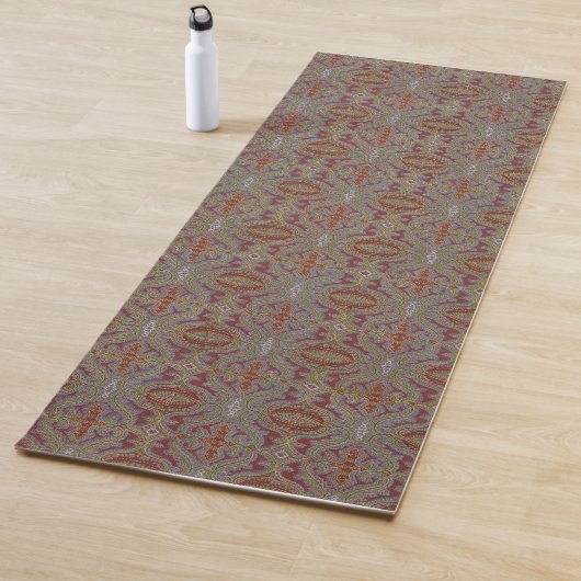 Edwardian Paisley Yoga Mat Yogamatte (Beispiel)