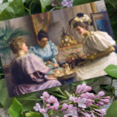 Edwardian Rechteckiger Aufkleber