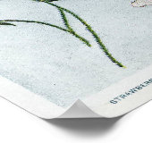 Edwardian Strawberries Poster (Ecke)