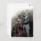 Edwardian Tentacled Couple Postcard Postkarte (Vorne/Hinten)