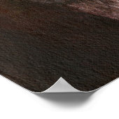 Edwardian Vixen Print Poster (Ecke)