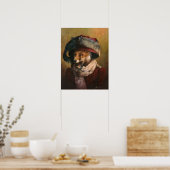 Edwardian Vixen Print Poster (Küche)