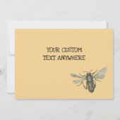 EDWARDIAN ZEITRAUM-PICKNICK-LUSTIGE EINLADUNG (Rückseite)