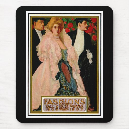 Edwardianische Mode Mousepad (Vorne)