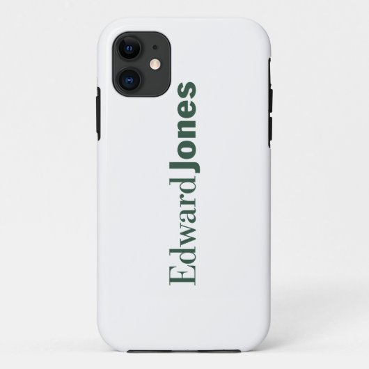 EdwardJones Fall Case-Mate iPhone Hülle (Rückseite)