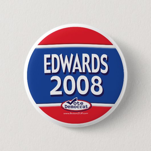 Edwards 2008 Knopf Button (Vorderseite)