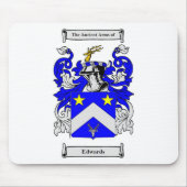Edwards (englisches) Wappen Mousepad (Vorne)