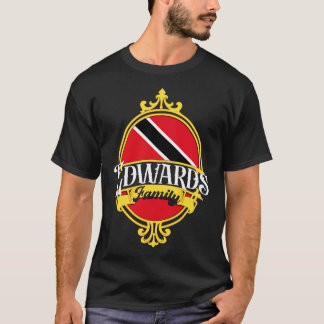 Edwards Familie Trinidad und Tobago Flag T-Shirt