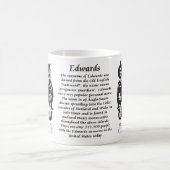Edwards Familien-Wappen eine Tasse (Mittel)