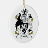 Edwards Familienwappen Keramikornament (Rechts)