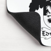 Edwards Familienwappen Mousepad (Ecke)