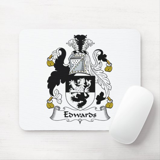 Edwards Familienwappen Mousepad (Mit Mouse)