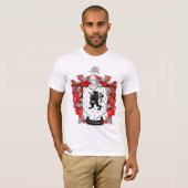 Edwards Familienwappen - Wales-Canada T-Shirt (Vorne ganz)