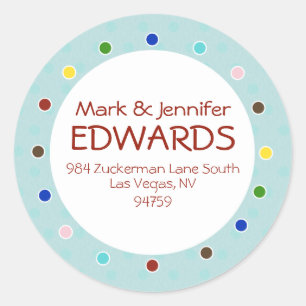Edwards gibt Address Label Sticker zurück