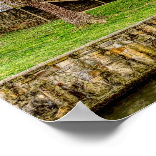 Edwards Mill Poster (Ecke)