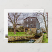 Edwards Mill Postkarte (Vorne/Hinten)