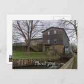 Edwards Mill Postkarte (Vorne/Hinten)