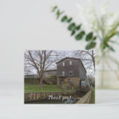 Edwards-Mühle Postkarte (Stehend Vorderseite)