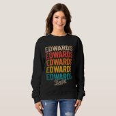 Edwards Nachname - Vintag Edwards Limited Edition Sweatshirt (Vorne ganz)