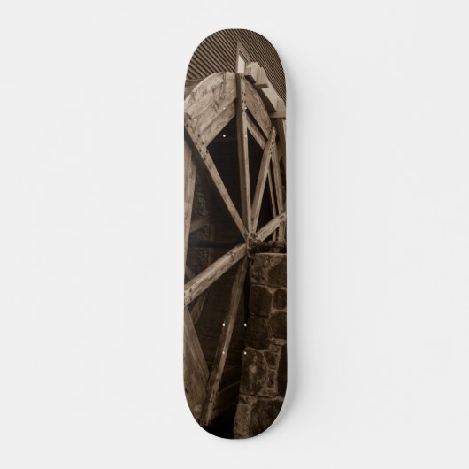 Edwards Water Wheel Sepia Skateboard (Vorne)