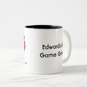 Edwardsville Game Group Zweifarbige Tasse (VorderseiteRechts)