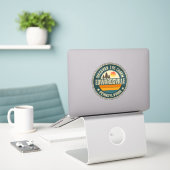 Edwardsville, Pennsylvania Aufkleber (Laptop auf Schreibtisch)
