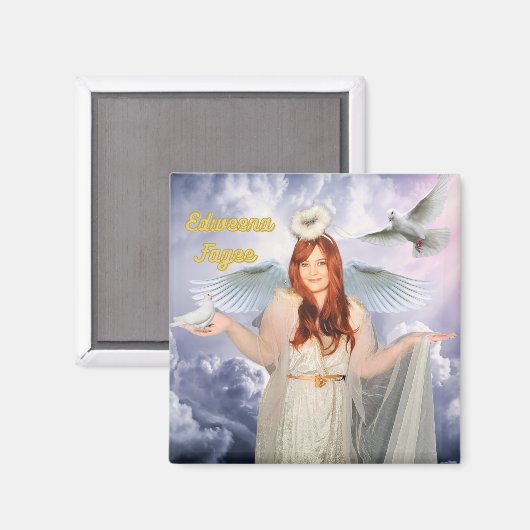 Edweena Fagee Magnet (Vorderseite/Rückseite)