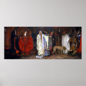 Edwin Austin Abbey King Lear, Act I, Scene I Poster (Vorne)