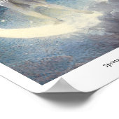 Edwin Blashfield Spring Scattering Stars Poster (Ecke)