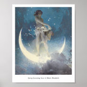 Edwin Blashfield Spring Scattering Stars Poster (Vorne)