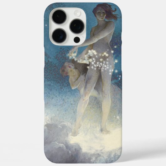 Edwin Blashfield Stars Scattering Art Nouveau Case-Mate iPhone Hülle (Rückseite)