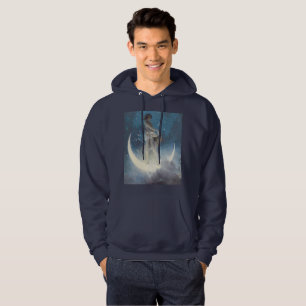Edwin Blashfield Stars Scattering Art Nouveau Hoodie
