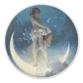 Edwin Blashfield Stars Scattering Art Nouveau Keramikknauf (Vorderseite)