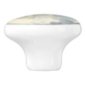 Edwin Blashfield Stars Scattering Art Nouveau Keramikknauf (Seitenansicht)