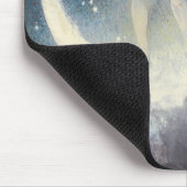 Edwin Blashfield Stars Scattering Art Nouveau Mousepad (Ecke)