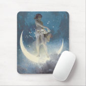 Edwin Blashfield Stars Scattering Art Nouveau Mousepad (Mit Mouse)