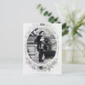 Edwin Booth als Iago Postkarte (Stehend Vorderseite)