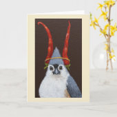 Edwin die getuftete Titelkarte Karte (Gelbe Blume)