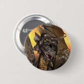 Edwin-Drache-Knöpfe und Abzeichen Button (Vorne & Hinten)