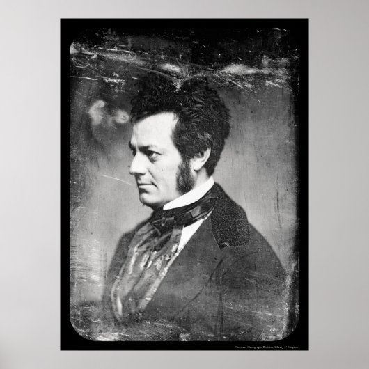 Edwin Forrest Daguerreotype 1852 Poster (Vorne)