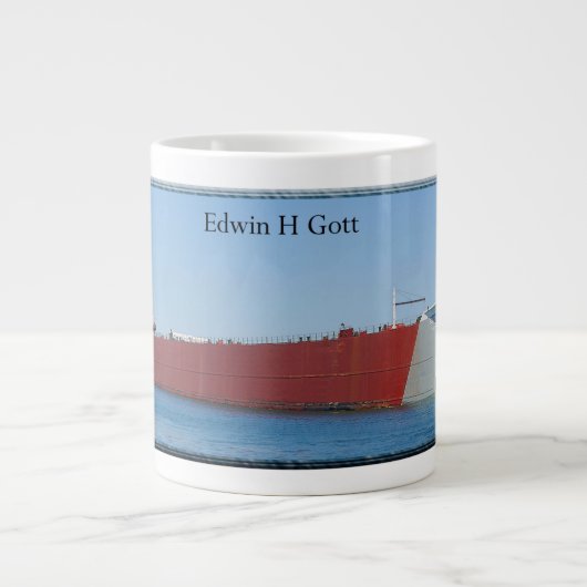 Edwin H. Gott jumbo Tasse (Vorderseite)