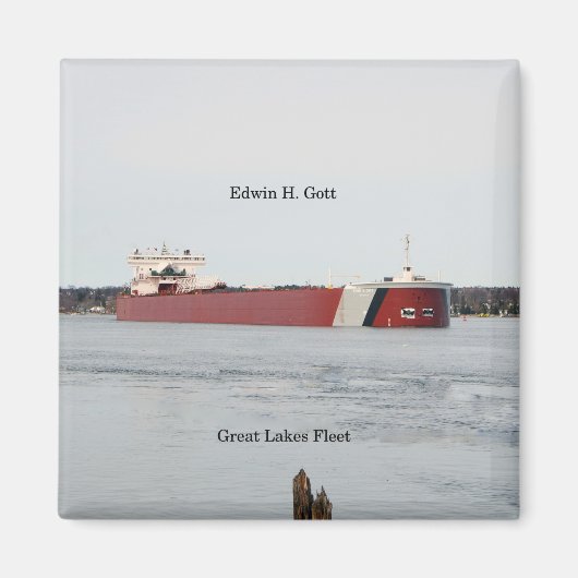 Edwin H. Gott Magnet (Vorne)