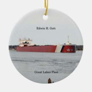 Edwin H. Gott-Ornament Keramik Ornament