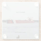 Edwin H. Gott Untersetzer (Rückseite)