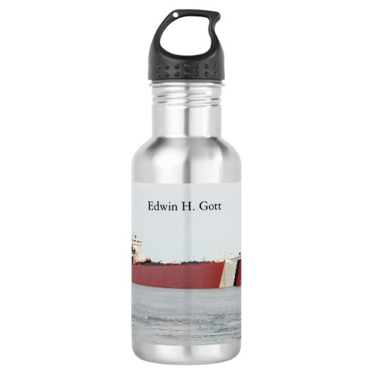 Edwin H. Gott Wasserflasche (Vorderseite)