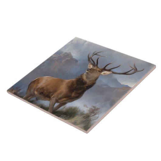 Edwin Henry Landseer| Der Monarch des Glens Fliese (Seite)