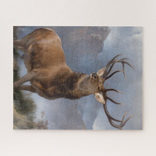 Edwin Henry Landseer | Der Monarch des Glens Puzzle (Horizontal)