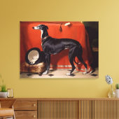 Edwin Landseer A Favorite Greyhound of Prince Albe Leinwanddruck (Insitu (Wohnzimmer))