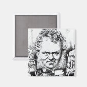 Edwin Landseer Magnet (Vorderseite/Rückseite)